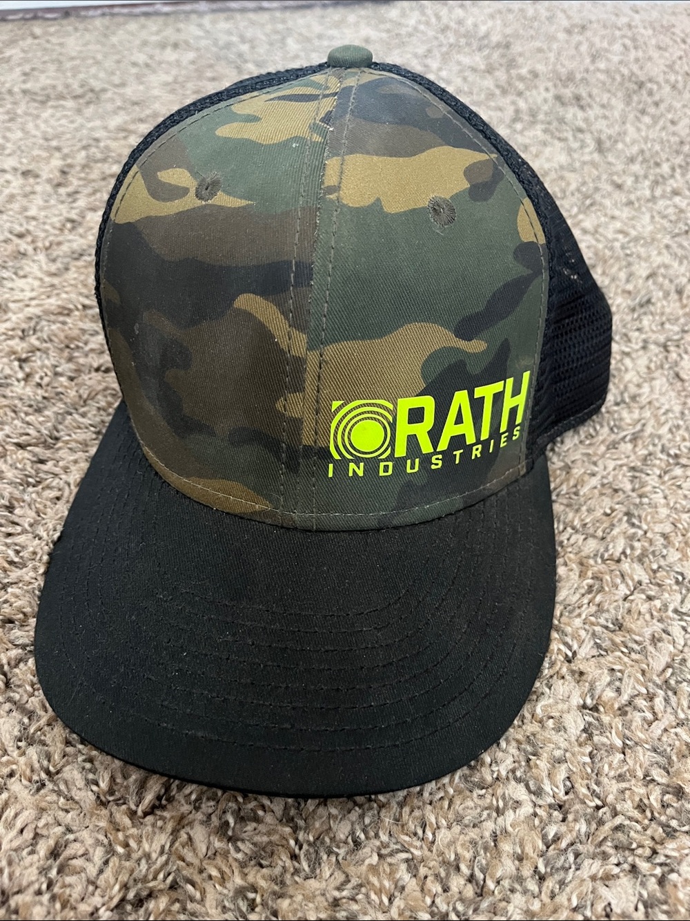 OTTO Black Snapback Hat